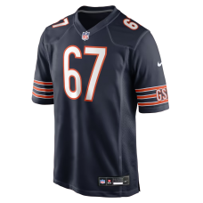 Garrett Bradbury Chicago Bears Nike Team Game Jersey Navy Garrett Bradbury Chicago Bears Nike Team Game Jersey Navy