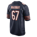 Garrett Bradbury Chicago Bears Nike Team Game Jersey Navy