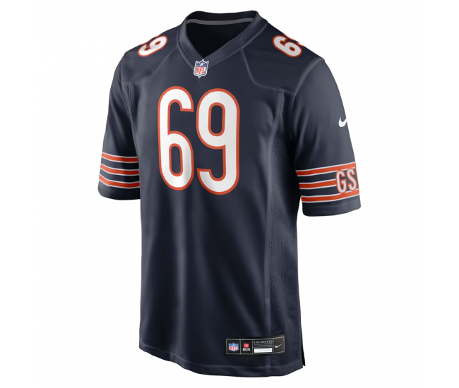 Jeremiah Martin Chicago Bears Nike Team Game Jersey Navy