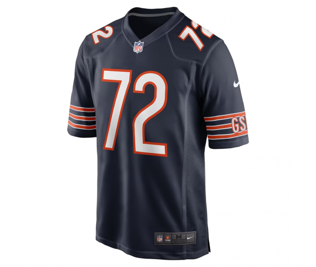Kiran Amegadjie Chicago Bears Nike Game Jersey Navy