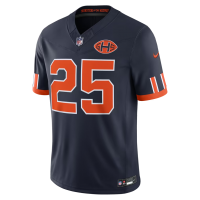 Kyle Monangai Chicago Bears Nike 2026 Rivalries Collection Stitched Limited Jersey Navy