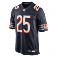 Kyle Monangai Chicago Bears Nike Team Game Jersey Navy