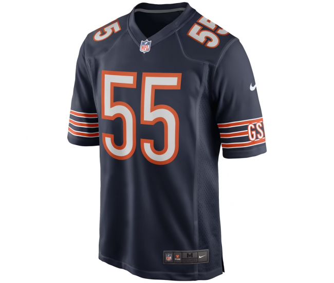 Lance Briggs Chicago Bears Nike Game Retired Player Jersey Navy