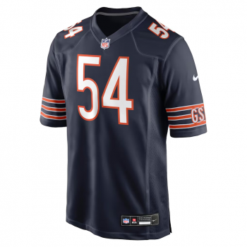 Logan Jones Chicago Bears Nike Team Game Jersey Navy