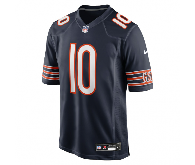 Luther Burden III Chicago Bears Nike Team Game Jersey Navy
