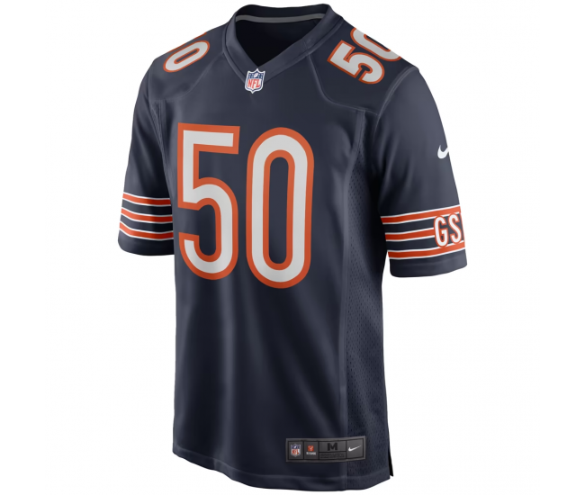 Mike Singletary Chicago Bears Nike Game Retired Player Jersey Navy