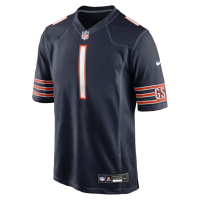 Number 1 Groom Chicago Bears Nike Game Jersey Navy