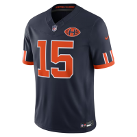 Rome Odunze Chicago Bears Nike 2026 Rivalries Collection Stitched Limited Jersey Navy