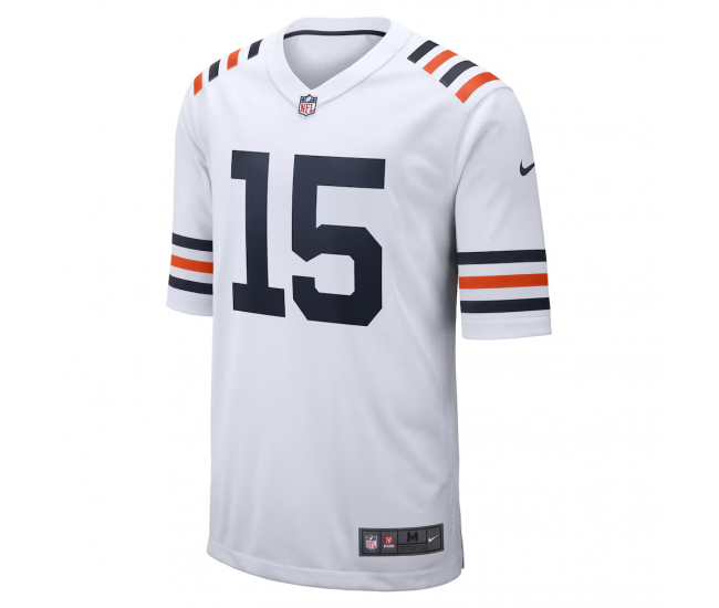 Rome Odunze Chicago Bears Nike Alternate Game Jersey White