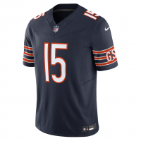 Rome Odunze Chicago Bears Nike Vapor F.U.S.E. Limited Jersey Navy
