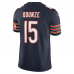 Rome Odunze Chicago Bears Nike Vapor F.U.S.E. Limited Jersey Navy