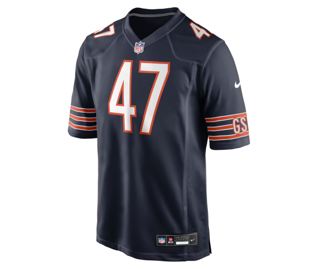 Ruben Hyppolite II Chicago Bears Nike Team Game Jersey Navy