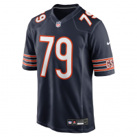 Theo Benedet Chicago Bears Nike Team Game Jersey Navy