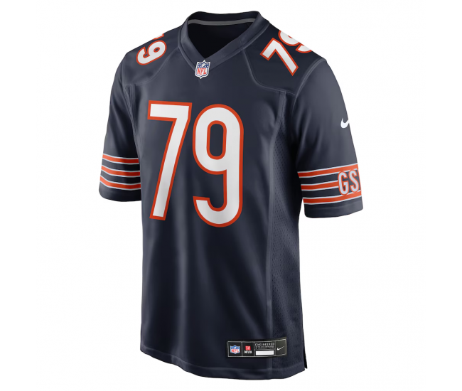 Theo Benedet Chicago Bears Nike Team Game Jersey Navy