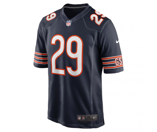Tyrique Stevenson Chicago Bears Nike Game Jersey Navy