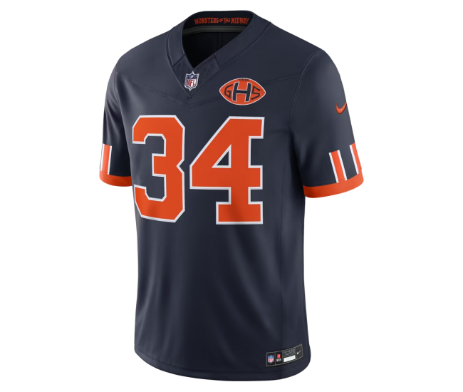 Walter Payton Chicago Bears Nike 2026 Rivalries Collection Stitched Limited Jersey Navy