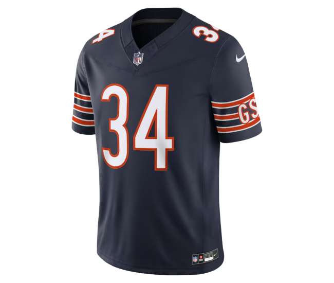 Walter Payton Chicago Bears Nike Vapor F.U.S.E. Stitched Retired Limited Jersey Navy