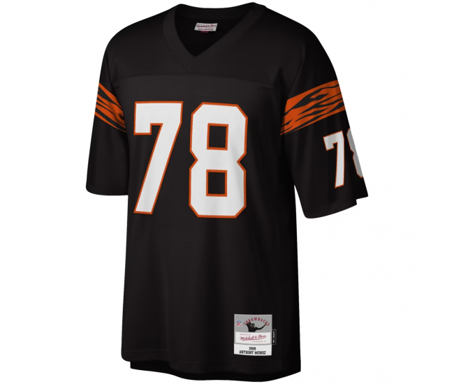 Anthony Muñoz Cincinnati Bengals Mitchell & Ness Legacy Replica Jersey Black