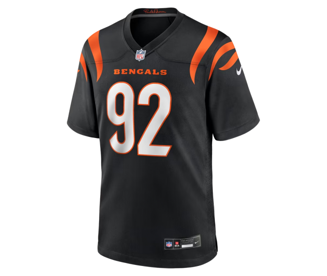 B.J. Hill Cincinnati Bengals Nike Game Jersey Black