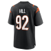 B.J. Hill Cincinnati Bengals Nike Game Jersey Black