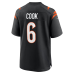 Bryan Cook Cincinnati Bengals Nike Team Game Jersey Black