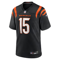 Charlie Jones Cincinnati Bengals Nike Team Game Jersey Black