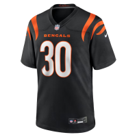 Chase Brown Cincinnati Bengals Nike Team Game Jersey Black
