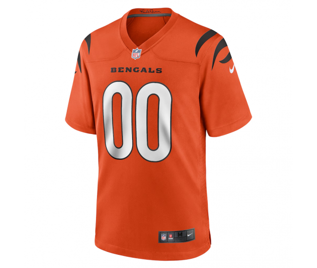 Cincinnati Bengals Nike Alternate Game Custom Jersey Orange