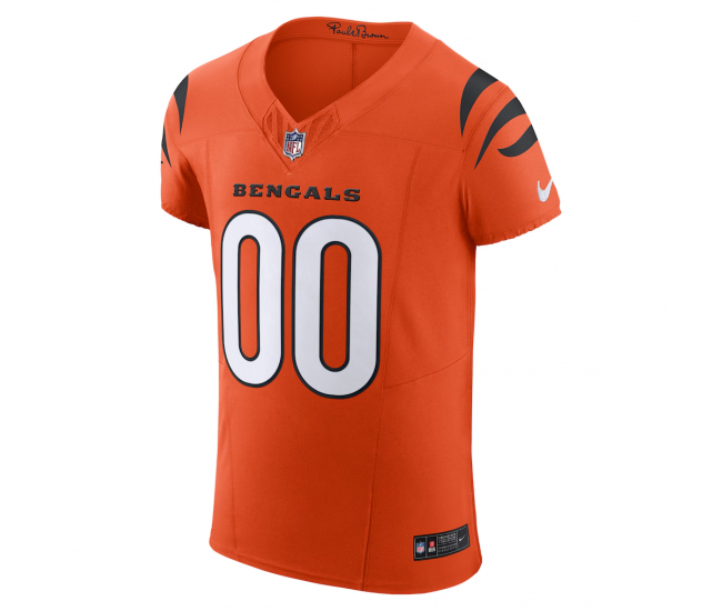 Cincinnati Bengals Nike Alternate Vapor F.U.S.E. Elite Custom Jersey Men's Orange