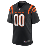 Cincinnati Bengals Nike Game Custom Jersey Black
