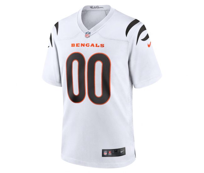 Cincinnati Bengals Nike Game Custom Jersey White