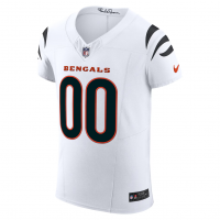 Cincinnati Bengals Nike Vapor F.U.S.E. Elite Custom Jersey White