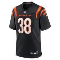 DJ Ivey Cincinnati Bengals Nike Team Game Jersey Black