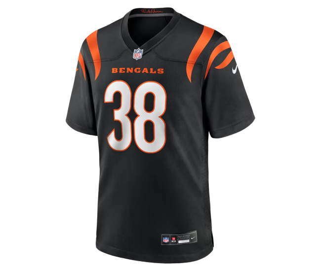 DJ Ivey Cincinnati Bengals Nike Team Game Jersey Black