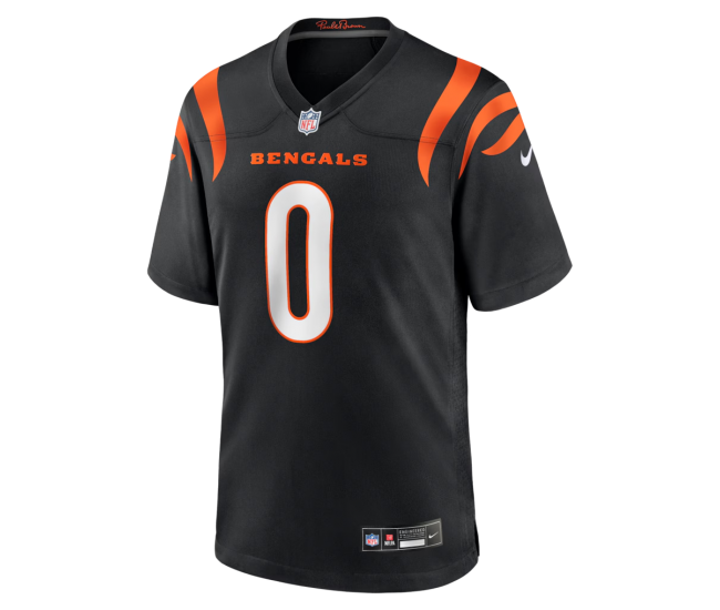 DJ Turner II Cincinnati Bengals Nike Team Game Jersey Black