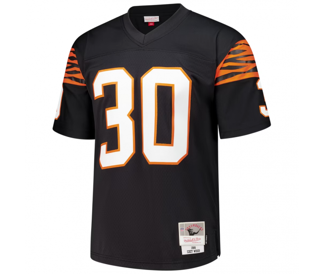 Ickey Woods Cincinnati Bengals Mitchell & Ness 1988 Legacy Replica Jersey Black