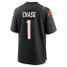 Ja'Marr Chase Cincinnati Bengals Nike Game Jersey Black