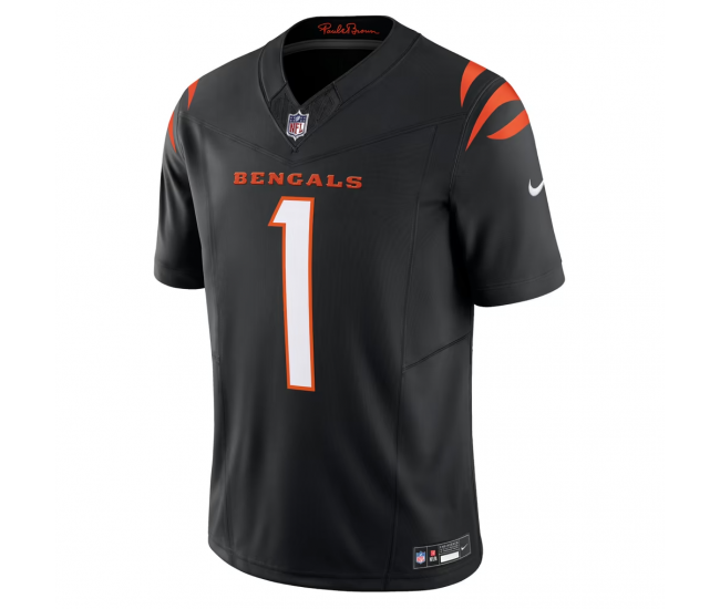 Ja'Marr Chase Cincinnati Bengals Nike Vapor F.U.S.E. Limited Jersey Black