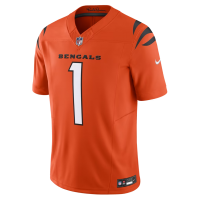 Ja'Marr Chase Cincinnati Bengals Nike Vapor F.U.S.E. Limited Jersey Orange