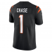 Ja'Marr Chase Cincinnati Bengals Nike Vapor Untouchable Limited Jersey Black
