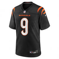 Joe Burrow Cincinnati Bengals Nike Player Game Jersey Black