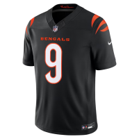Joe Burrow Cincinnati Bengals Nike Team Vapor F.U.S.E. Stitched Limited Jersey Black