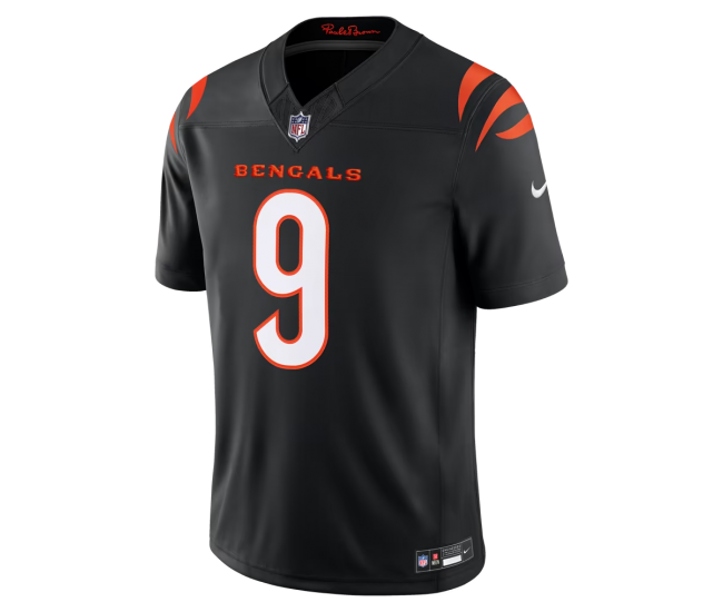 Joe Burrow Cincinnati Bengals Nike Team Vapor F.U.S.E. Stitched Limited Jersey Black