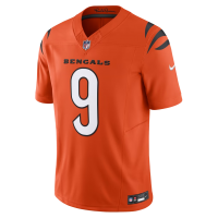 Joe Burrow Cincinnati Bengals Nike Vapor F.U.S.E. Limited Jersey Orange