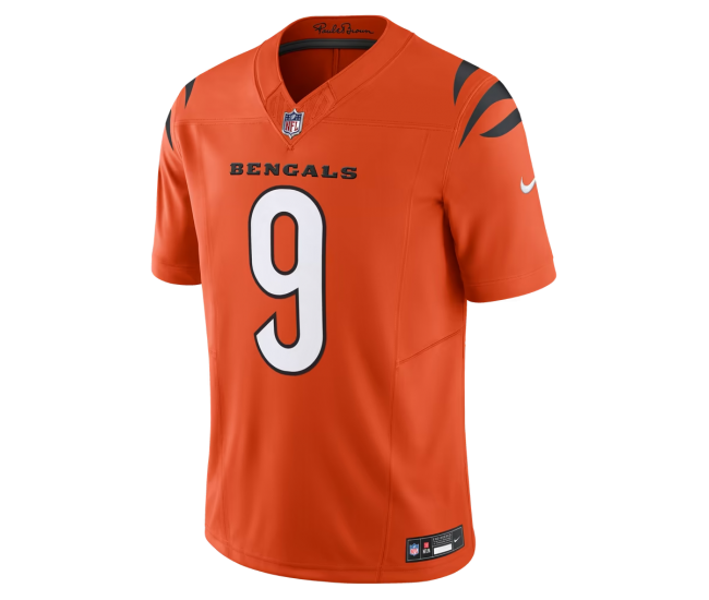Joe Burrow Cincinnati Bengals Nike Vapor F.U.S.E. Limited Jersey Orange