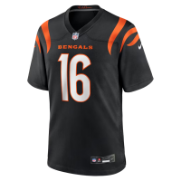 Joe Flacco Cincinnati Bengals Nike Team Game Jersey Black