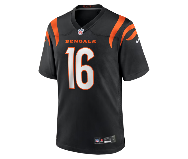 Joe Flacco Cincinnati Bengals Nike Team Game Jersey Black