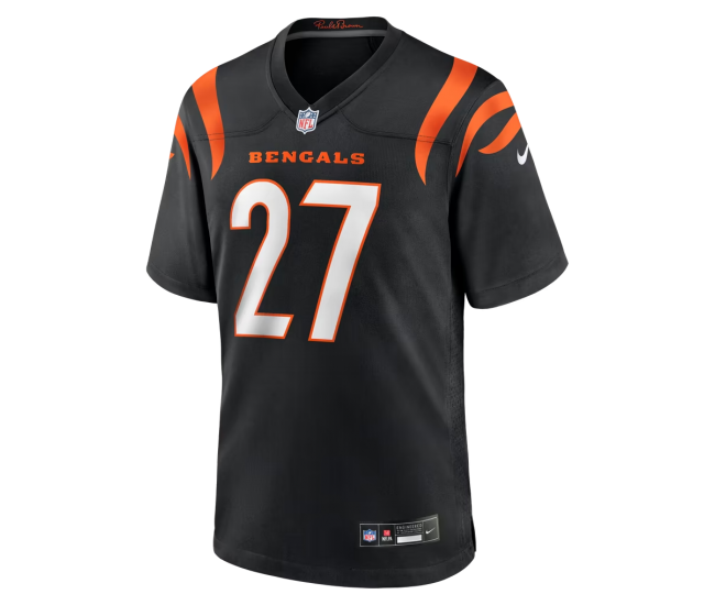 Jordan Battle Cincinnati Bengals Nike Team Game Jersey Black