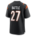 Jordan Battle Cincinnati Bengals Nike Team Game Jersey Black