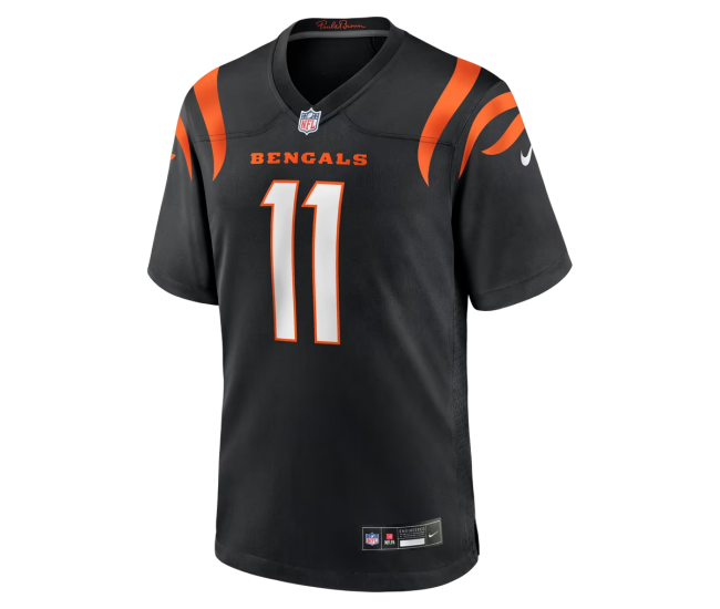 Josh Johnson Cincinnati Bengals Nike Team Game Jersey Black